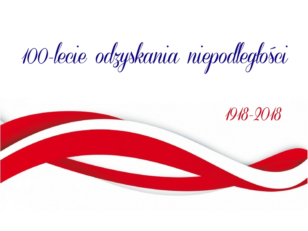 Harmonogram uroczystości obchodów 100-lecia Odzyskania Niepodległości