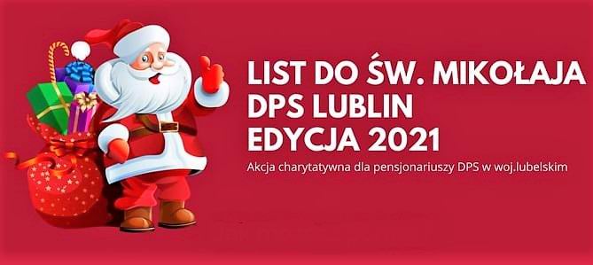List do Św. Mikołaja DPS Lublin Edycja 2021